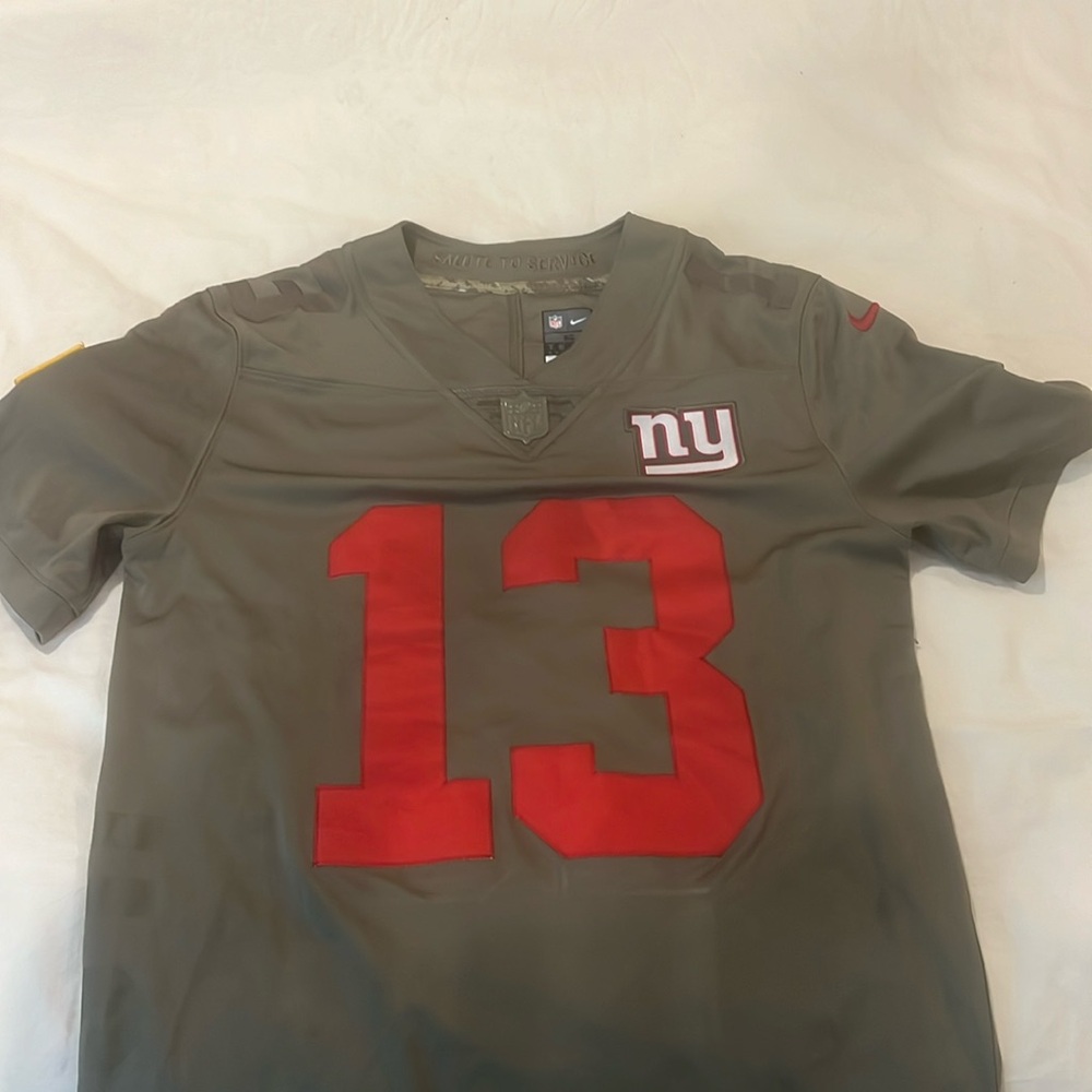 New York Giants Salute to Service OBJ Jersey